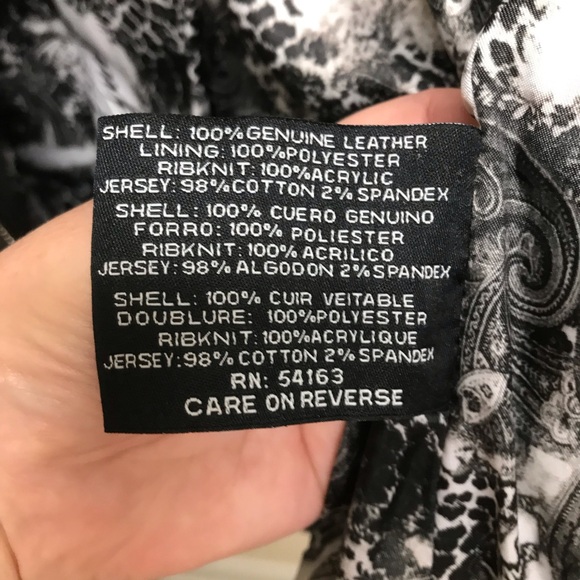 Guess Soft Genuine Leather Jacket - Picture 9 of 13